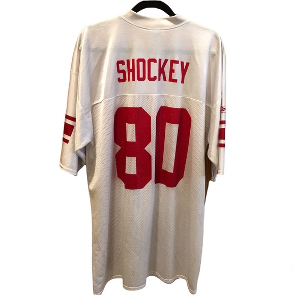 NFL NY Giants Jersey. Number 80 Shockey. Size XL - Picture 4 of 5